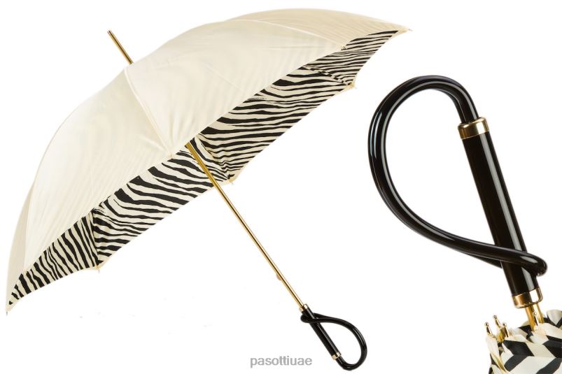 مظلة | 189 21028-55 أ - مظلة عاجية مع زبرين داخلي، قماش مزدوج PASOTTI Z446V419