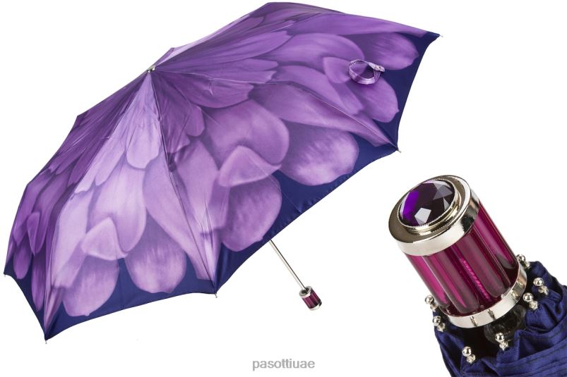 مظلة | 257 21065-71 s11 - مظلة زهرة أرجوانية رائعة PASOTTI Z446V611