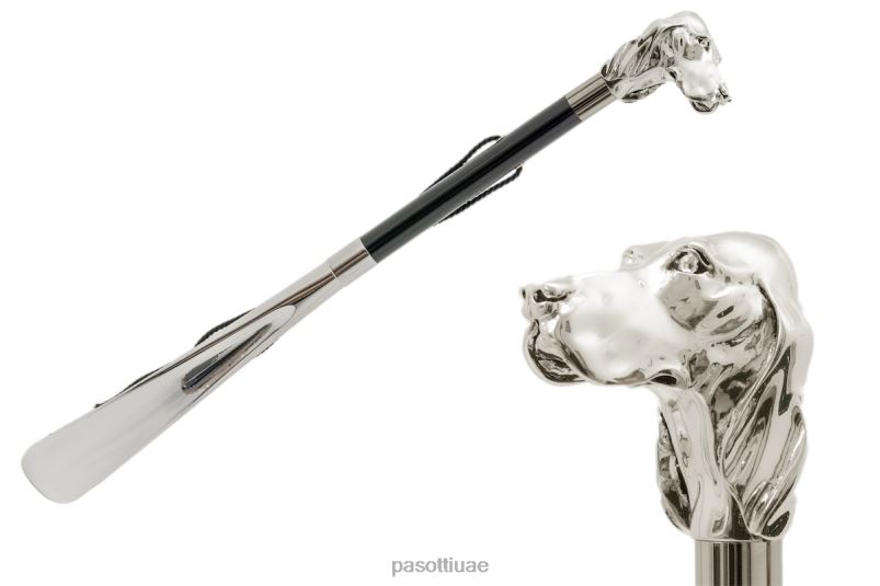 مُكَمِّلات CS W40 - لبيسة حذاء كلب فضية PASOTTI Z446V276