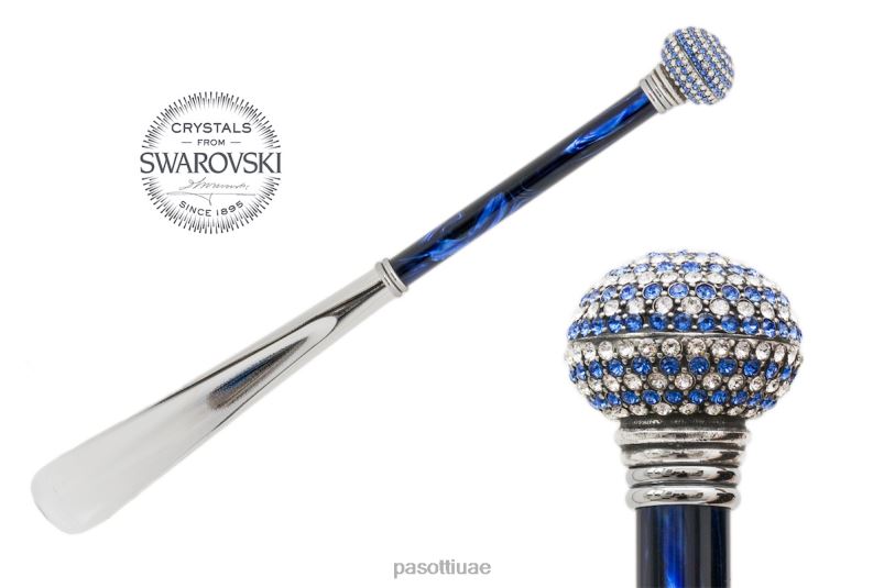 مُكَمِّلات CS W71B PB - مقبض سواروفسكي ثنائي اللون PASOTTI Z446V279