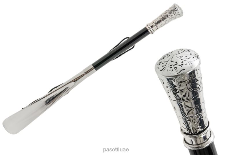 مُكَمِّلات CS W34 - لبيسة حذاء فضية كلاسيكية مستقيمة PASOTTI Z446V644