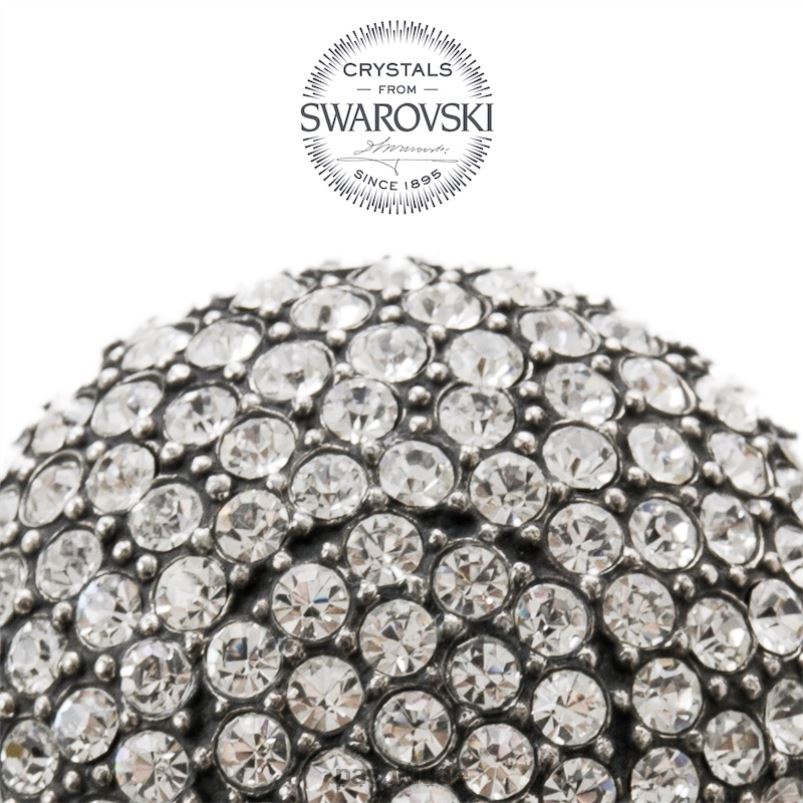 مُكَمِّلات cs w52 - مقبض كريستال سواروفسكي لبيسة الحذاء PASOTTI Z446V315